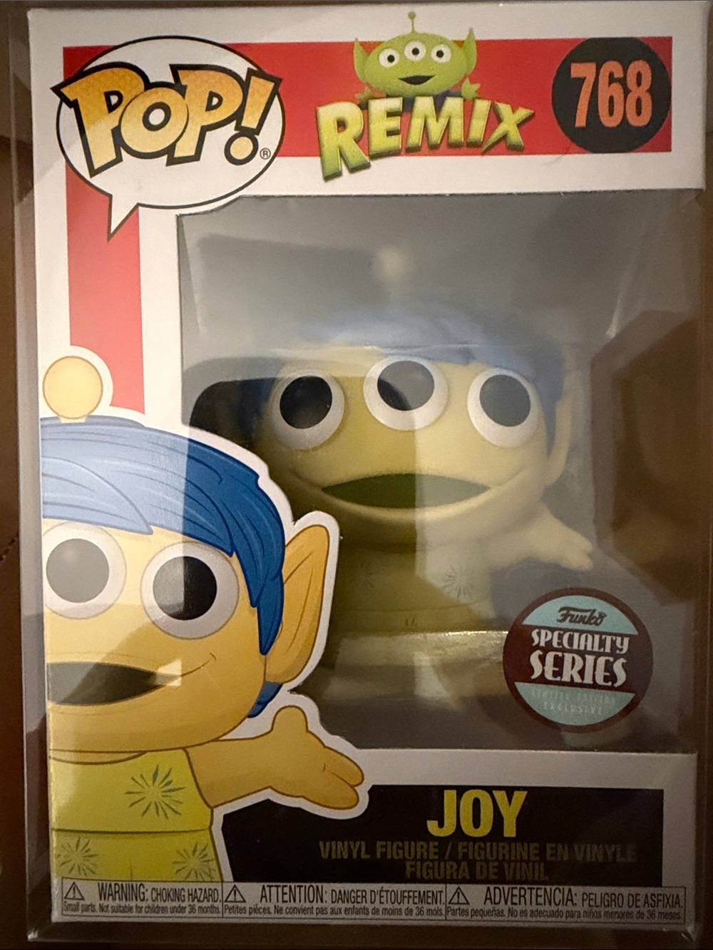 Funko Pop Remix Joy Alien #768